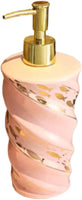 14oz/400ml Ceramic Soap Dispenser Refillable Hand 