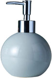 Ceramic Soap Dispenser Refillable Round Bottles Di
