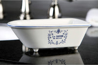 BATUBRW Aqua Eden Mini Ceramic Classic Bathtub, 5-