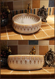 Ceramic Countertop Basin Art wash basin ceramic ab