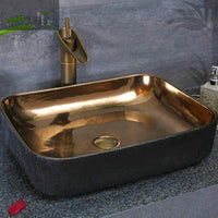 Ceramic Countertop Basin Rectangular washbasin sin