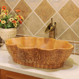 Ceramic Countertop Basin Handmade Washbasin Artist