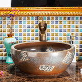 Ceramic Countertop Basin Artistic style countertop