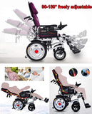 Lightweight Foldable Electric Wheelchair With Head